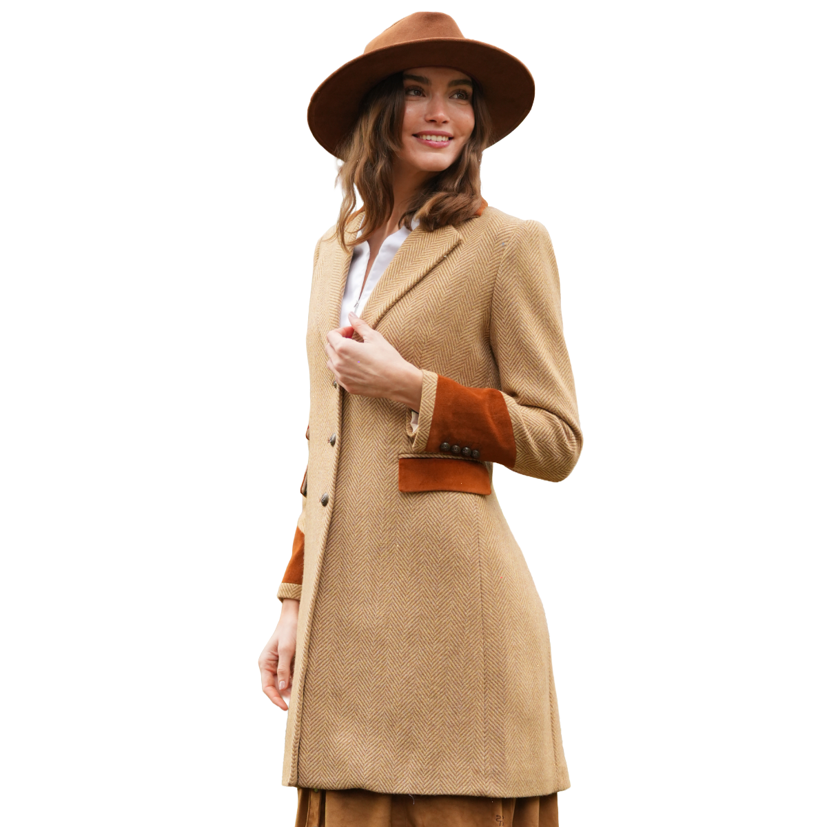 Welligogs Women's Demelza Wool Coat