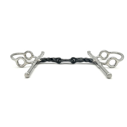 AJR Sport Twisted Sweet Iron Double Jointed Nelson Gag Bit