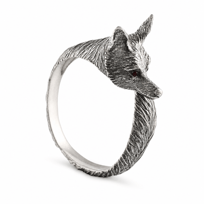 Vagabond House - Pewter Fox Napkin Ring