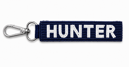 Tucker Tweed  Beaded Bag Charm/Keychain