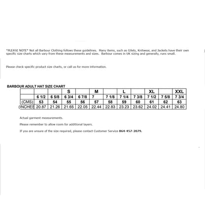 Barbour Kenmore Fedora Summer Hat