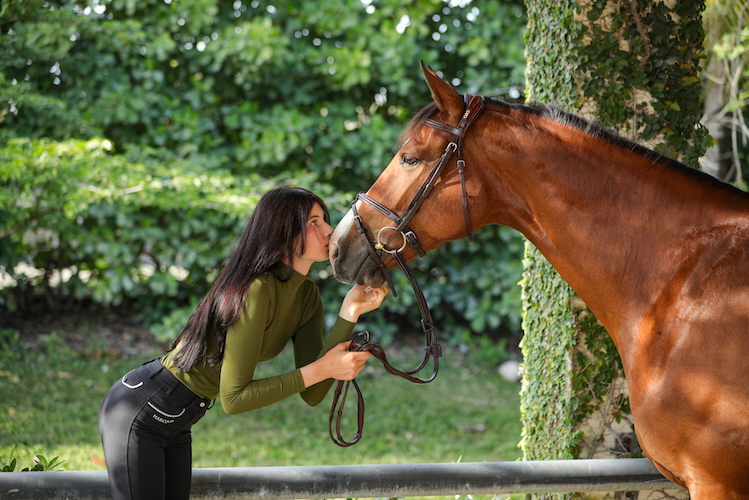 BellEq Equestrian Apparel Poppi X Equestrian Top