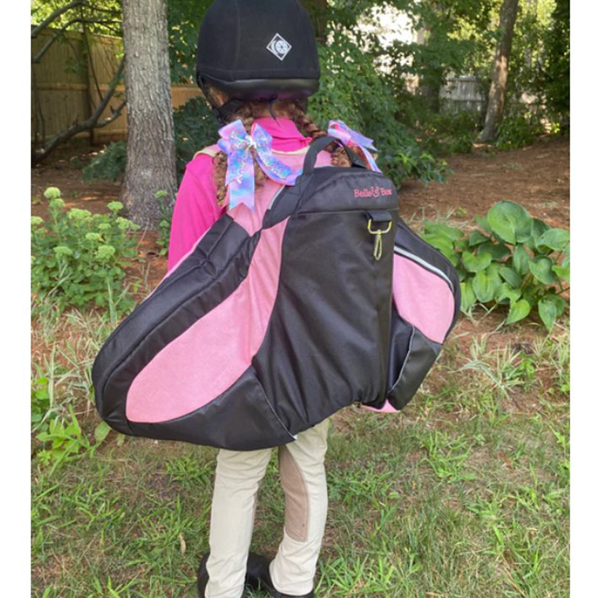 Belle and Bow Equestrian Saddle Back Pack