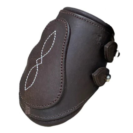 Belle and Bow Fetlock Leather Hind Boots