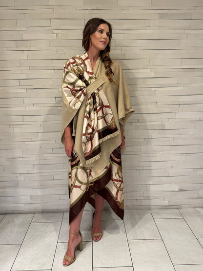 Stacy Bradley Design- Pull Through Wrap - Olive Stirrup