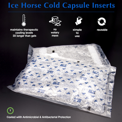 Ice Horse Knee Wraps- With Anti-Migration Suspender