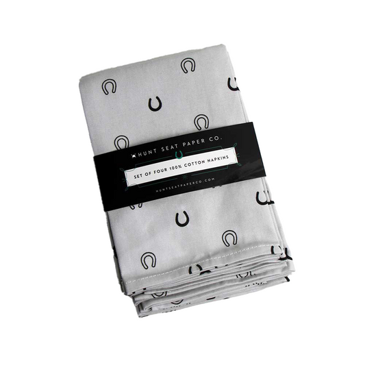 Lucky Cream Napkins - Set of Four