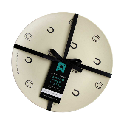 Lucky Cream Dinner Plate - Set of Four