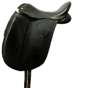 Black Country Eloquence 17" Used Dressage Saddle
