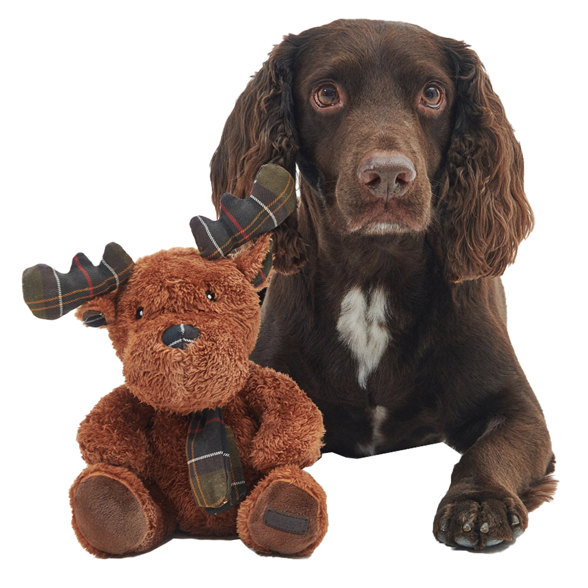 Barbour Reindeer Dog Toy