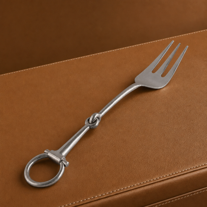 Vagabond House - Bit Serving Fork - Stainless Steel Matt Silver