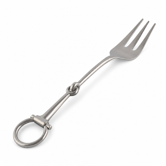 Vagabond House - Bit Serving Fork - Stainless Steel Matt Silver