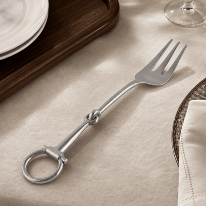 Vagabond House - Bit Serving Fork - Stainless Steel Matt Silver