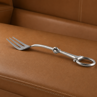 Vagabond House - Bit Serving Fork - Stainless Steel Matt Silver