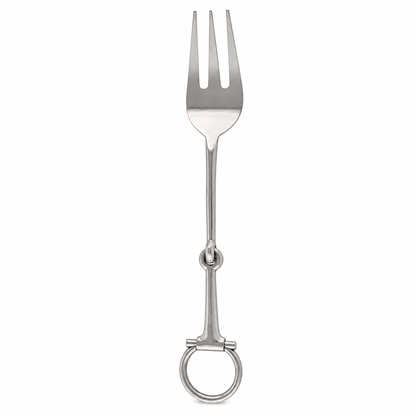 Vagabond House - Bit Serving Fork - Stainless Steel Matt Silver
