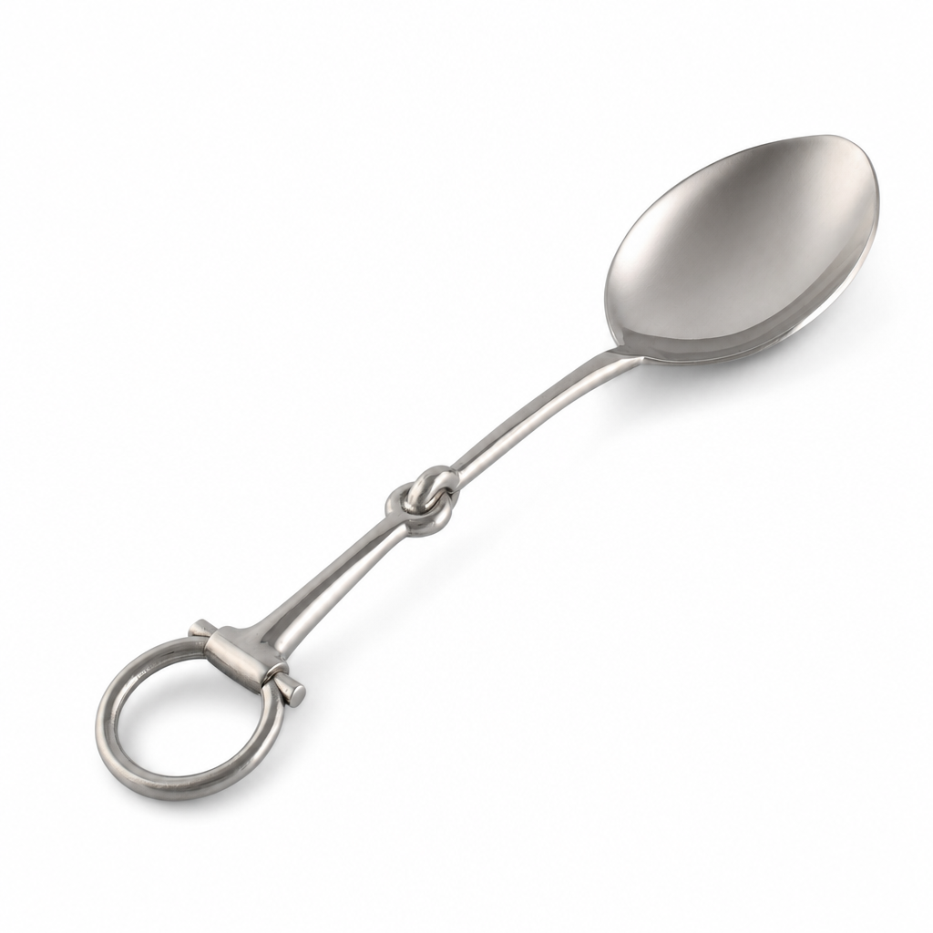 Vagabond House Bit Serving Spoon - Stainless Steel Matt Silver