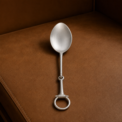 Vagabond House Bit Serving Spoon - Stainless Steel Matt Silver
