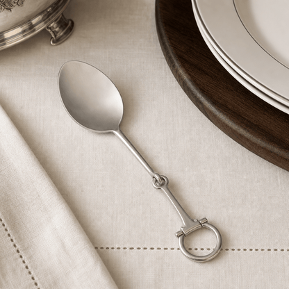 Vagabond House Bit Serving Spoon - Stainless Steel Matt Silver