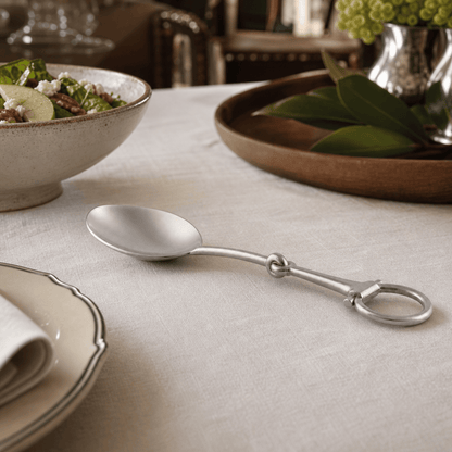 Vagabond House Bit Serving Spoon - Stainless Steel Matt Silver