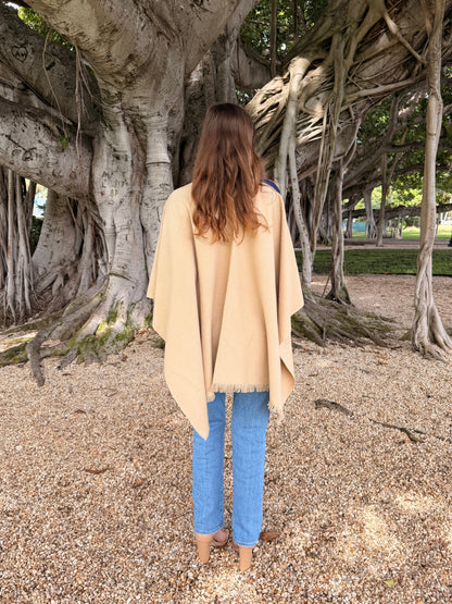 Pull Through Wrap / Beige / Orange Stirrup