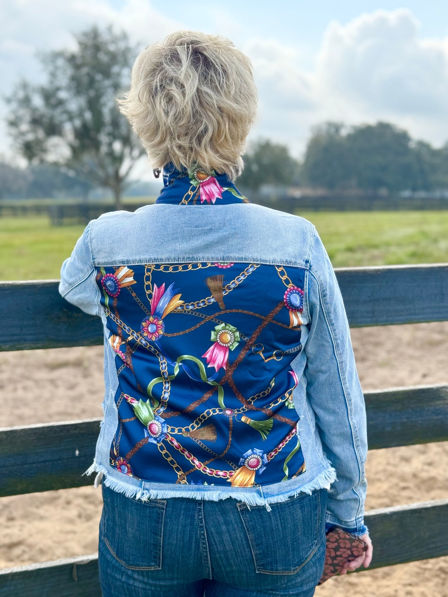 The Light Demin Jacket / Winners Ribbon
