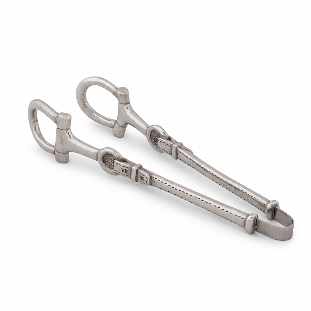 Vagabond House - Equestrian Pewter Bit Ice Tong