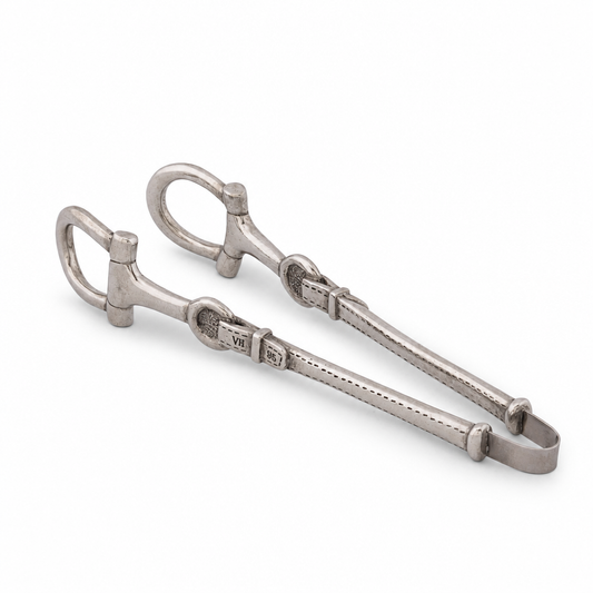 Vagabond House - Equestrian Pewter Bit Ice Tong