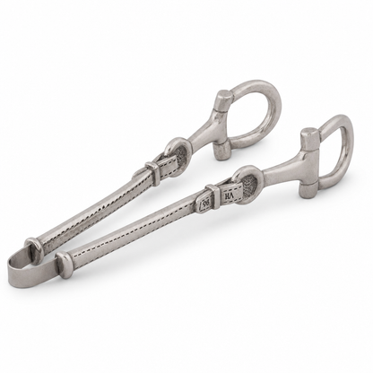 Vagabond House - Equestrian Pewter Bit Ice Tong