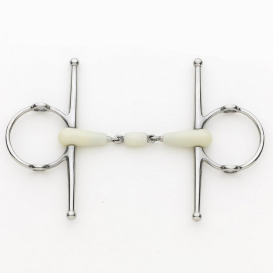 Happy Mouth Full Cheek Gag Double Jointed Mouth Bit