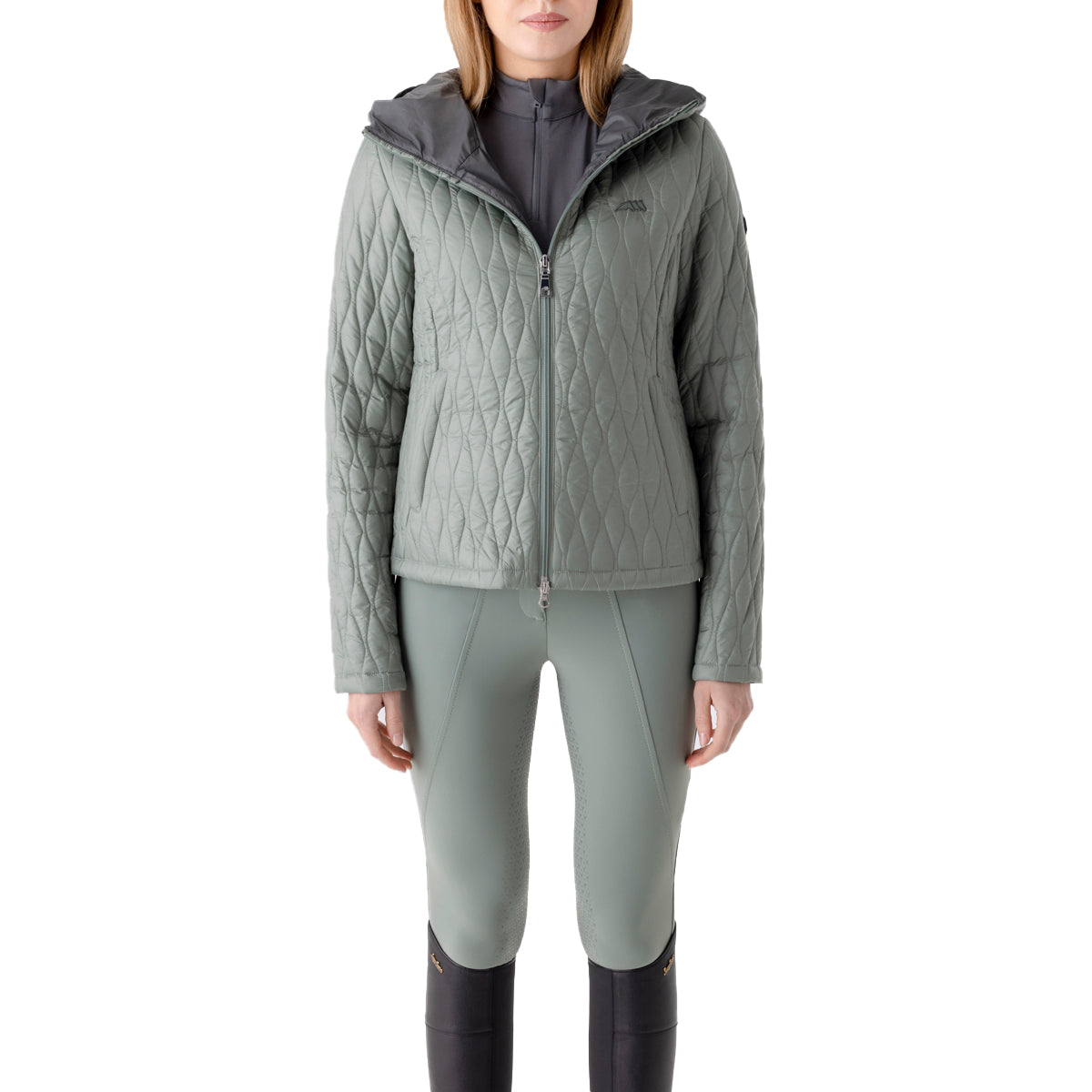 Equiline Women's Esabe Quilted Jacket With Hood