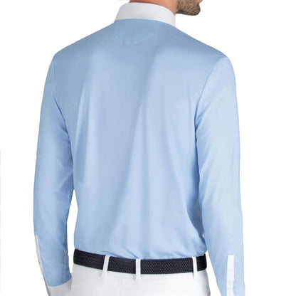 Equiline Evik Men's Competition Polo Long Sleeve Shirt