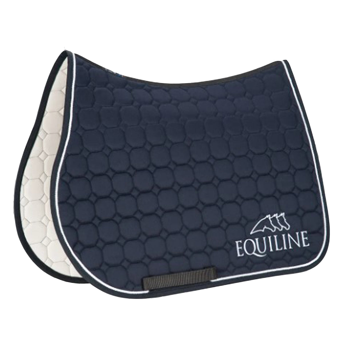Equiline Outline Octagon Saddle Pad With Logo | Farm House Tack
