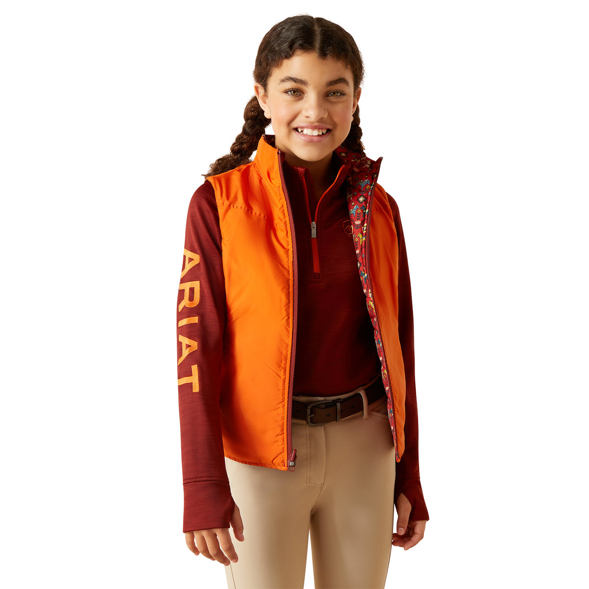 Ariat Youth Bella Insulated Reversable Vest-Sale