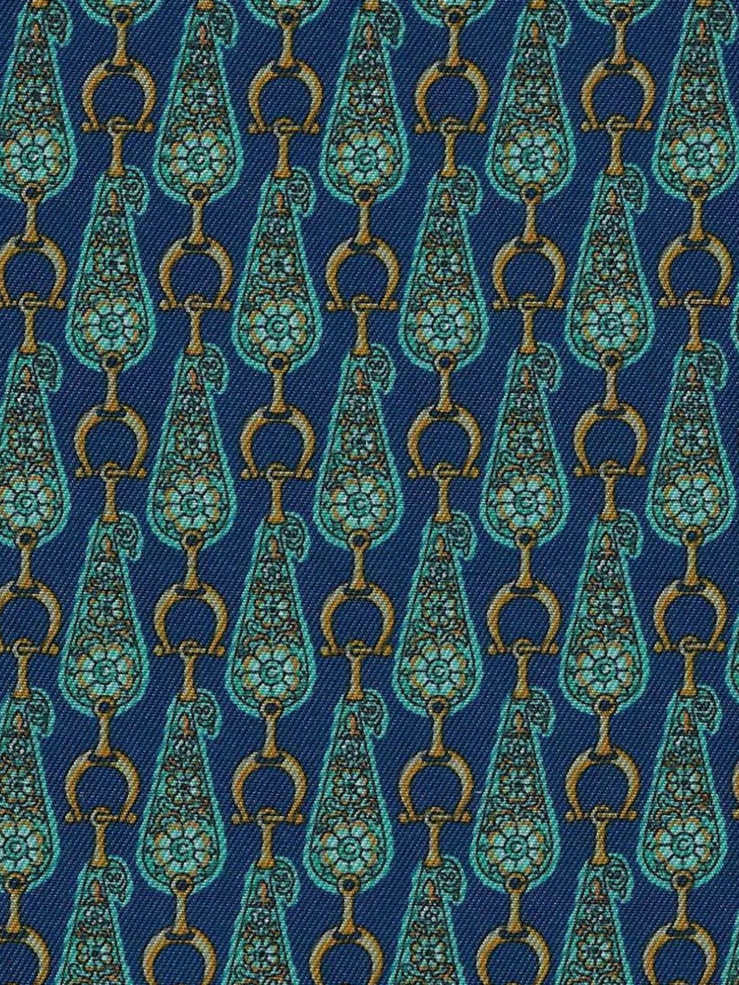 Essex Classics  Ladies "Luna II" Forest Green with Golden Snaffle Short Sleeve Performance Show Shirt