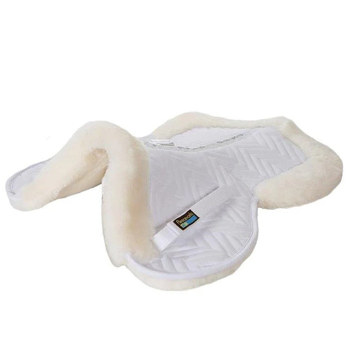 Fleeceworks Therawool Classic Half Pad with Rolled Edge - Open Channel