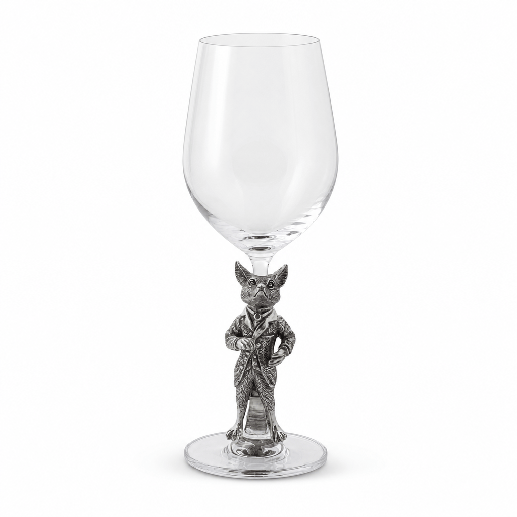 Vagabond House - Hunting Dressed Fox Wine Glass