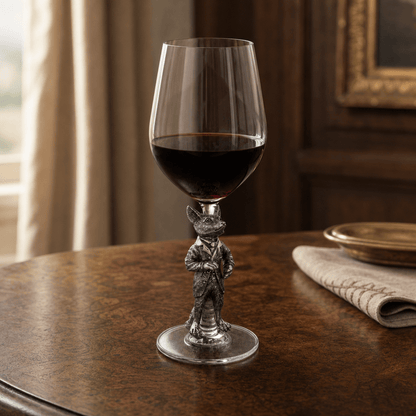 Vagabond House - Hunting Dressed Fox Wine Glass