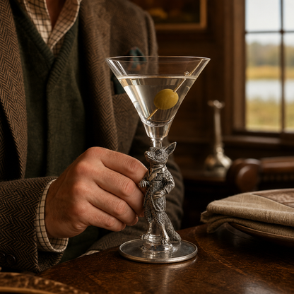 Vagabond House - Hunting Dressed Fox Cocktail - Martini Glass