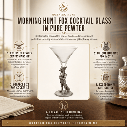 Vagabond House - Hunting Dressed Fox Cocktail - Martini Glass