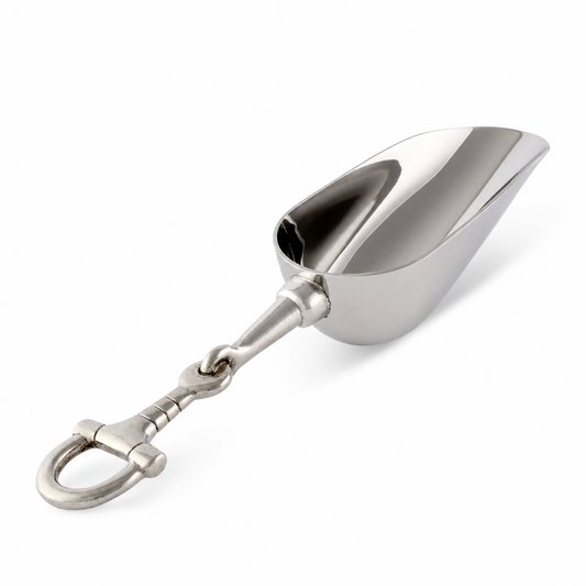 Vagabond House - Equestrian Horse Bit Pewter Handle Ice Scoop