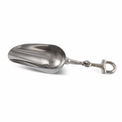 Vagabond House - Equestrian Horse Bit Pewter Handle Ice Scoop