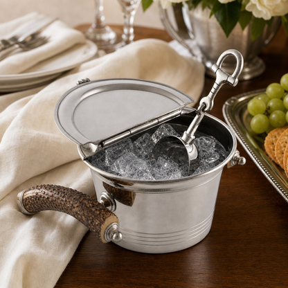 Vagabond House - Equestrian Horse Bit Pewter Handle Ice Scoop