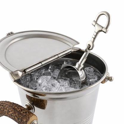 Vagabond House - Equestrian Horse Bit Pewter Handle Ice Scoop