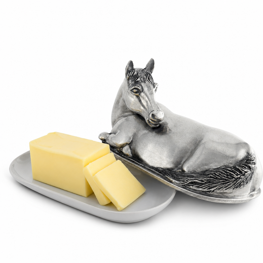 Vagabond House - Horse Butter Dish