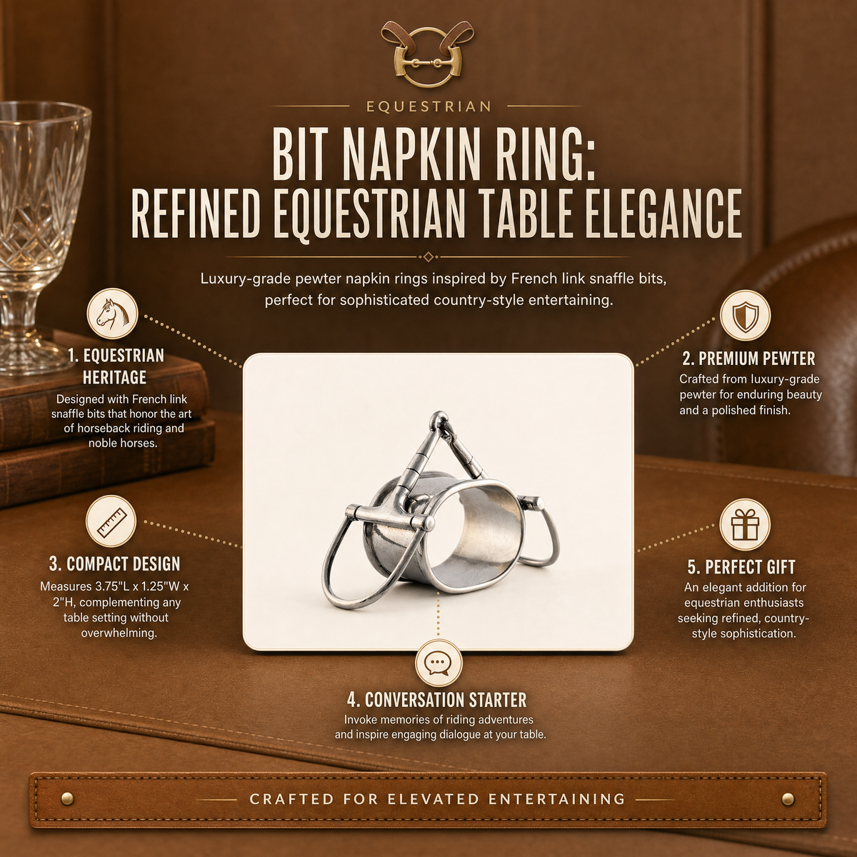 Vagabond House - Bit Napkin Ring
