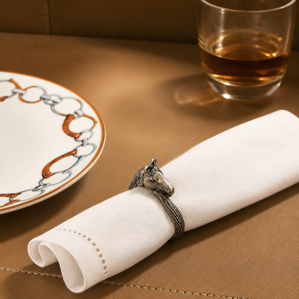 Vagabond House - Horse Head Napkin Ring