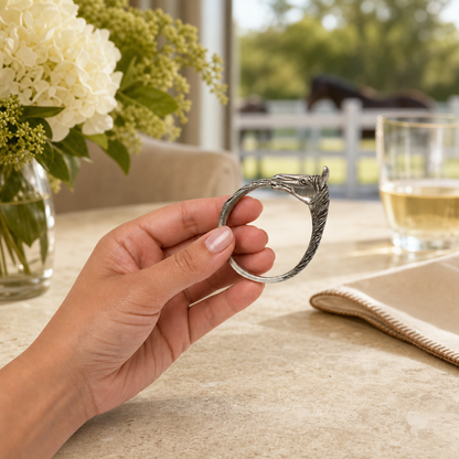 Vagabond House - Horse Head Napkin Ring