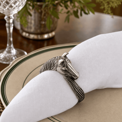Vagabond House - Horse Head Napkin Ring
