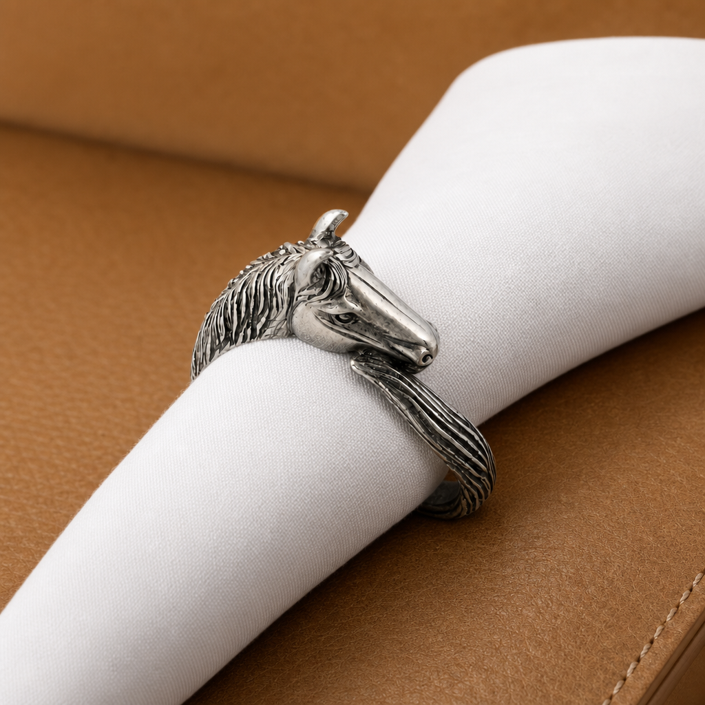 Vagabond House - Horse Head Napkin Ring