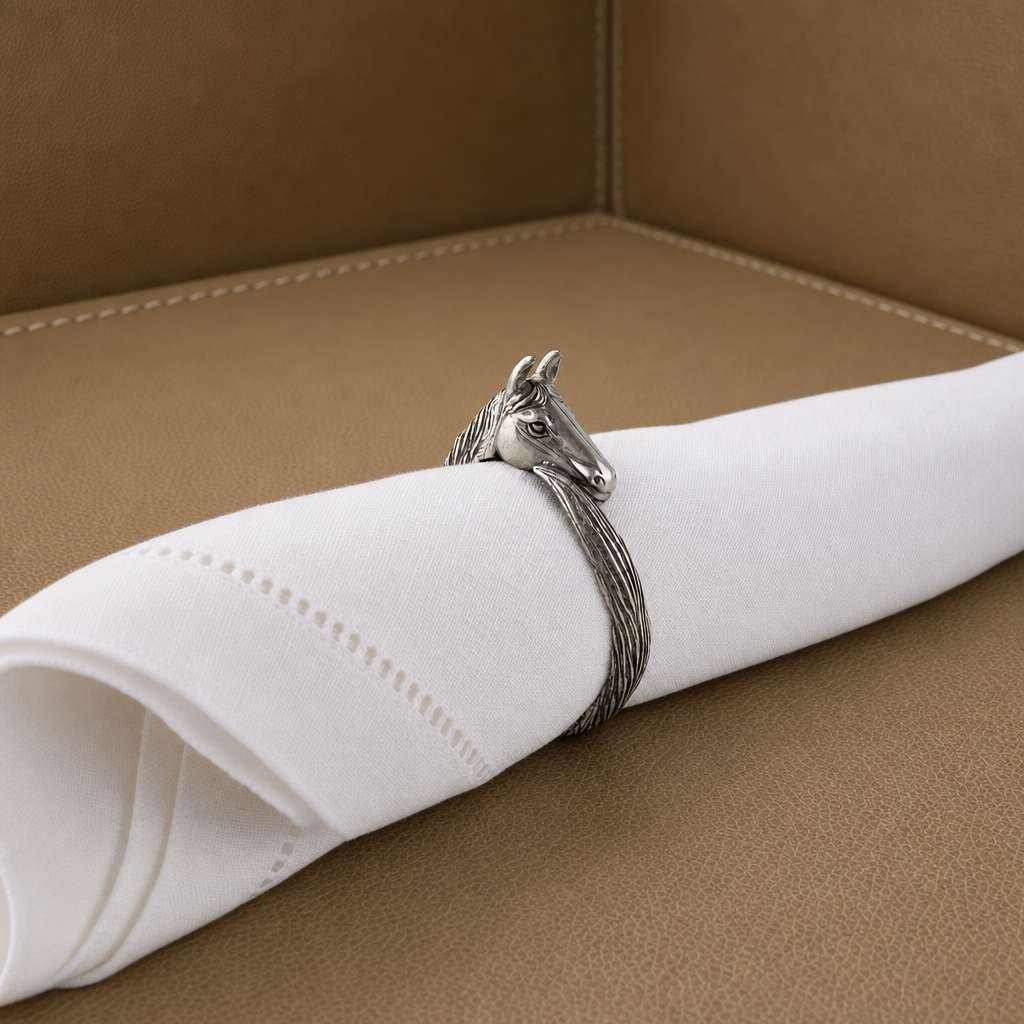 Vagabond House - Horse Head Napkin Ring